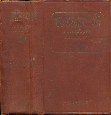 Wisden Cricketers' Almanack 1963. 100th edition.