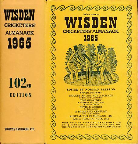 Wisden Cricketers' Almanack 1965 (102nd edition)