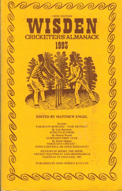 Wisden Cricketers' Almanack 1993 (130th edition)