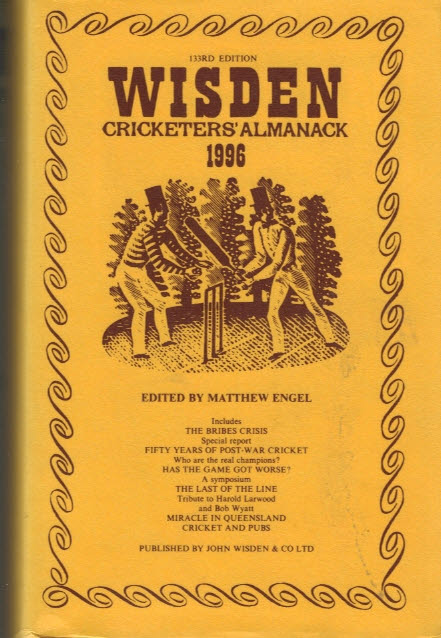 Wisden Cricketers' Almanack 1996 (133rd edition)