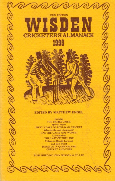 Wisden Cricketers' Almanack 1996 (133rd edition)