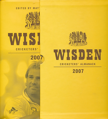 Wisden Cricketers' Almanack 2007. 144th edition. De-luxe edition.