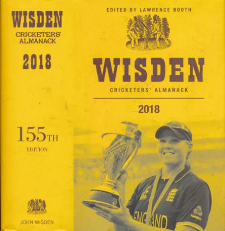 Wisden Cricketers' Almanack 2018. 155th edition.