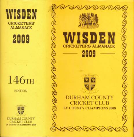 Wisden Cricketers' Almanack 2009. 146th edition. Durham limited edition.
