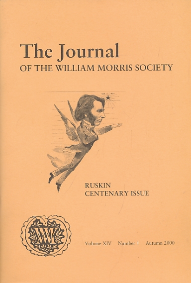 The Journal of the William Morris Society. Volume XIV, No.1, Autumn 2001.