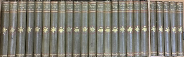 Wilson's Tales of the Borders, and of Scotland. Historical, Traditionary, and Imaginative. 24 volume set. Scott edition.