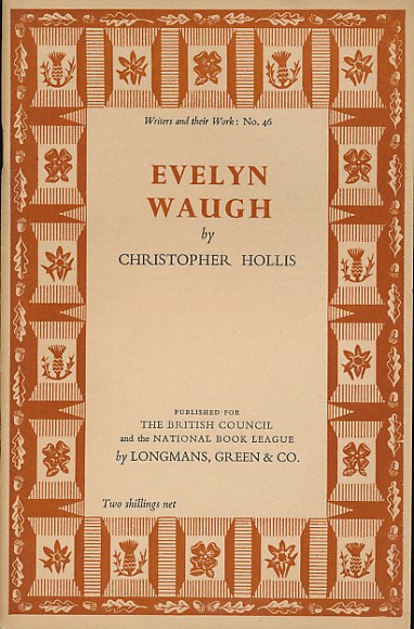Evelyn Waugh. Writers and their Work No. 46.