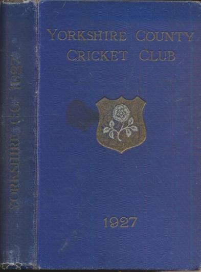 Yorkshire County Cricket Club. Thirtieth Annual Issue. 1927.