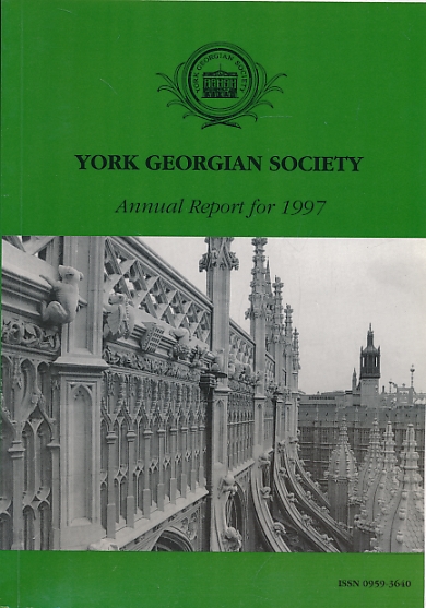 York Georgian Society Annual Report for 1997