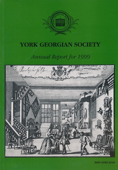 York Georgian Society Annual Report for 1999
